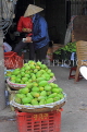 Vietnam, HANOI, outdoor market, fruit stalls, mangoes, VT1069JPL