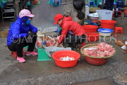 Vietnam, HANOI, outdoor market, meat stall, VT1094JPL