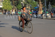 Vietnam, HANOI, street scene, cyclist, VT1212JPL