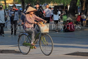Vietnam, HANOI, street scene, cyclist, VT1213JPL