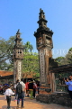 Vietnam, Ninh Binh, HOA LU, Dinh Tien Hoang Temple, and visitors, VT2017JPL