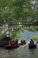 Vietnam, Ninh Binh, TAM COC, Ngo Dong River, tour boats, VT2125JPL