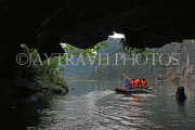 Vietnam, Ninh Binh, TRANG AN, caves and tour boat, VT2239JPL