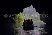 Vietnam, Ninh Binh, TRANG AN, tour boat in cave, VT2230JPL
