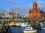 WALES, Cardiff, Pierhead building and Cardiff Bay, WAL31JPL
