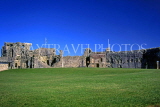 WALES, North Wales, Denbighshire, DENBIGH CASTLE, castle ruins, WAL816JPL