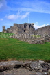 WALES, North Wales, Denbighshire, DENBIGH CASTLE, castle ruins, WAL823JPL