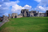 WALES, North Wales, Denbighshire, DENBIGH CASTLE, castle ruins, WAL871JPL