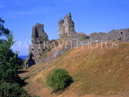 WALES, North Wales, Gwynedd, Llanfihangel y Pennant, CASTELL Y BERE ruins, WAL839JPL