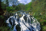 WALES, North Wales, Gwynedd, Snowdonia, Betws-y-Coed, Swallow Falls, WAL1370JPL