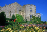 WALES, North Wales, Wrexham, CHIRK CASTLE and gardens, WAL813JPL