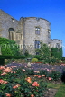 WALES, North Wales, Wrexham, CHIRK CASTLE and gardens, WAL826JPL