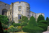 WALES, North Wales, Wrexham, CHIRK CASTLE and gardens, WAL827JPL