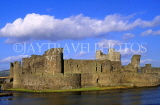 WALES, South Wales, Caerphilly Castle, WAL857JPL