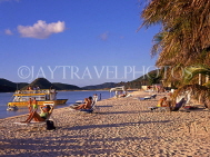ANTIGUA, West Coast, Jolly Beach, sunbathers, ANT719JPL
