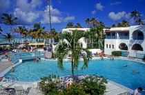 ANTIGUA, West Coast, hotel swimming pool, ANT767JPL
