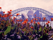 AUSTRALIA, New South Wales, SYDNEY, Opera House, dusk view, AUS159JPL