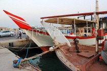 BAHRAIN, Budaiya, seafront, 59th Avenue breakwater, harbour, Dhow, BHR2101JPL