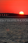 BAHRAIN, King Fahd Causeway, sunset and sea, BHR2239JPL