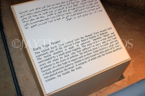 BAHRAIN, Manama, Hoora, Bahrain National Museum, burial mound information, BHR980JPL