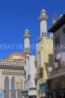 BAHRAIN, Manama Souk (souq) area, street and mosque, BHR1099JPL