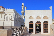 BAHRAIN, Muharraq, Shaikh Isa Bin Ali House, and mosque minaret, BHR797JPL