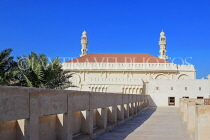 BAHRAIN, Muharraq, Shaikh Isa Bin Ali House, and mosque minarets, BHR806JPL