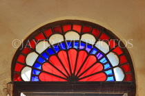 BAHRAIN, Muharraq, Shaikh Isa Bin Ali House, stained glass window, BHR827JPL