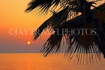 BAHRAIN, coast by Al Jasra, and sunset, BHR1386JPL