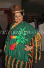 BOLIVIA, woman in traditional dress and bowler hat, BOL105JPL