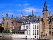 Belgium, BRUGES, 17th century buildings and architecture, BEL316JPL