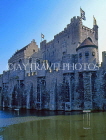 Belgium, GHENT, Gravensteen moated castle, GH8JPL