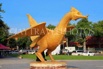 CAMBODIA, Phnom Penh, Hang Meas bird sculpture, by Botum Pagoda Park, CAM1852JPL