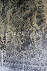 CAMBODIA, Siem Reap, Angkor Wat, Bas Relief Galleries (southern section), CAM425JPL