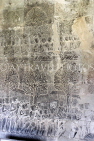 CAMBODIA, Siem Reap, Angkor Wat, Bas Relief Galleries (western section), CAM406JPL