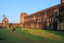 CAMBODIA, Siem Reap, Angkor Wat, and early morning view of temple complex, CAM567JPL