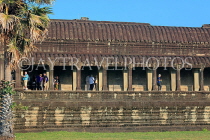 CAMBODIA, Siem Reap, Angkor Wat, first level and corridors, CAM588JPL