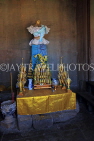 CAMBODIA, Siem Reap, Angkor Wat, shrine at temple site, CAM530JPL