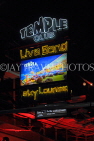 CAMBODIA, Siem Reap, Pub Street, night view, bar sign, CAM2237JPL