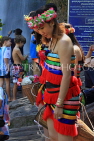 CAMBODIA, Siem Reap Prov, Kulen Mountain, locals in traditional Mondulkiri attire, CAM2446JPL