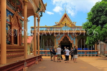 CAMBODIA, Tonle Sap Lake, Kampong Phluk Fishing Village, village temple, CAM1340JPL