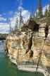 CANADA, Alberta, Jasper National Park, Rockies, Athabasca river, CAN750JPL
