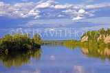 CANADA, British Columbia, Nechako River and reflection, CAN810JPL