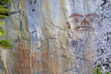 CANADA, British Columbia, Prince Rupert, native pictograph on rock, CAN827JPL