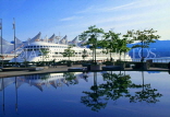 CANADA, British Columbia, VANCOUVER, Canada Place, cruise port, CAN676JPL