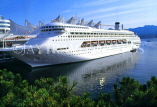 CANADA, British Columbia, VANCOUVER, Canada Place, cruise ship docked, CAN664JPL