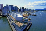 CANADA, British Columbia, VANCOUVER, Canada Place and city skyline, CAN603JPL