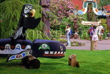 CANADA, British Columbia, VANCOUVER, Capilano Suspension Bridge & Park, Totem Pole, CAN953JPL