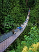 CANADA, British Columbia, VANCOUVER, Capilano Suspension Bridge, CAN944JPL