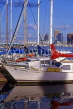 CANADA, British Columbia, VANCOUVER, Downtown skyline, view from Yacht Club, CAN938JPL